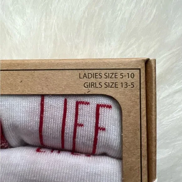 Rae Dunn Mommy & Me Ankle Socks 6 Pack New NIB NWT - Picture 2 of 7